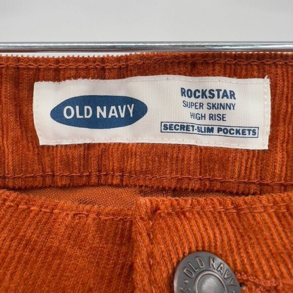 Old Navy Women's Rockstar Super Skinny High Rise Secret Slim Pockets 12 NWT - Picture 6 of 12